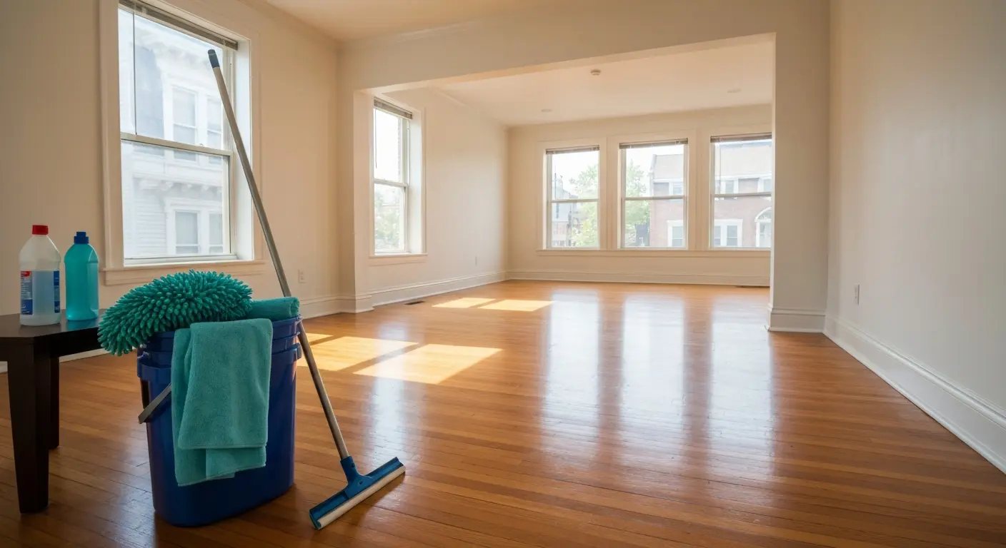 Rental property cleaning turnover