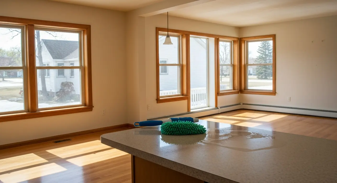 Rental property deep clean