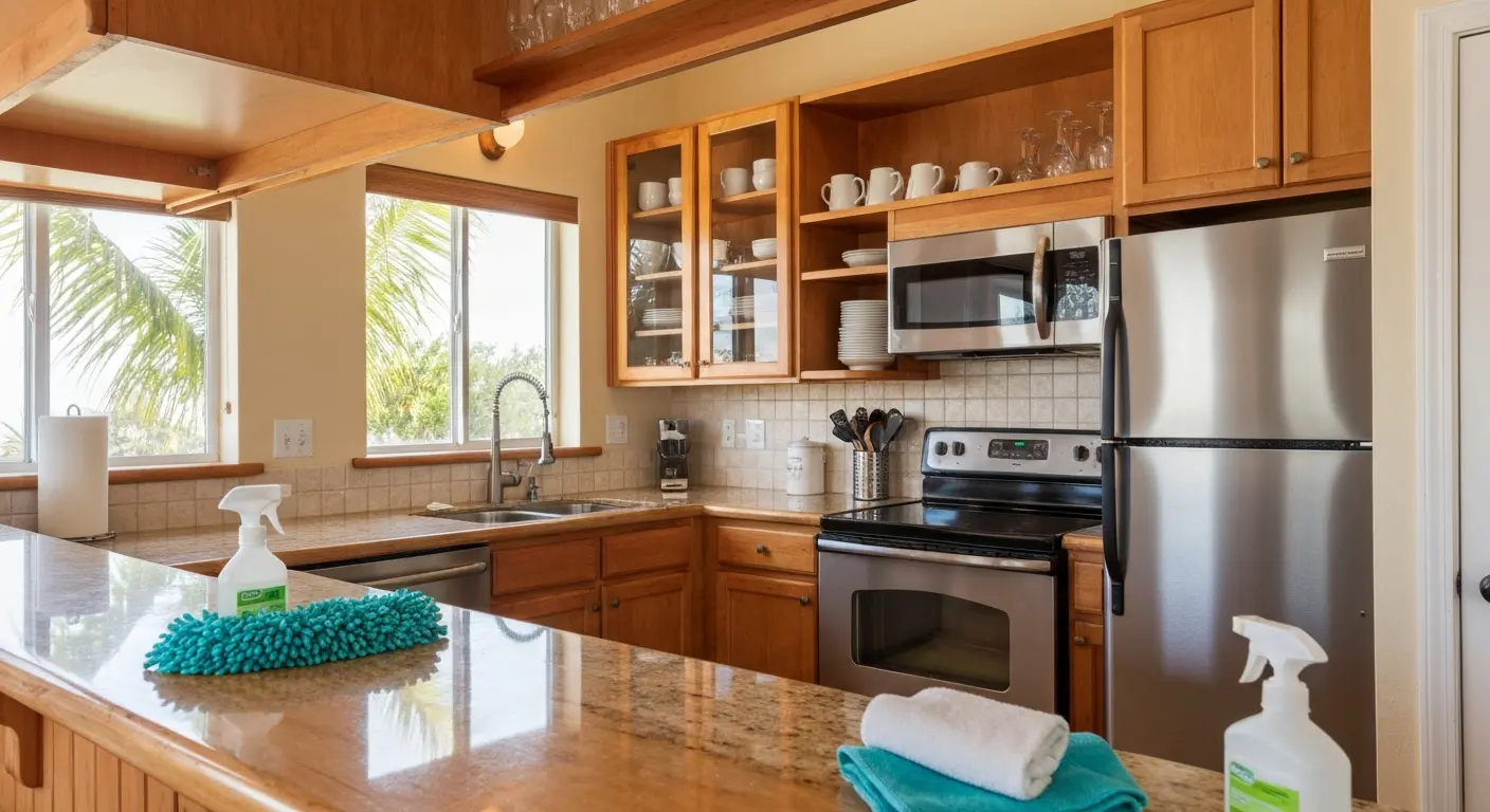 Airbnb cleaning Pine Island vacation rental