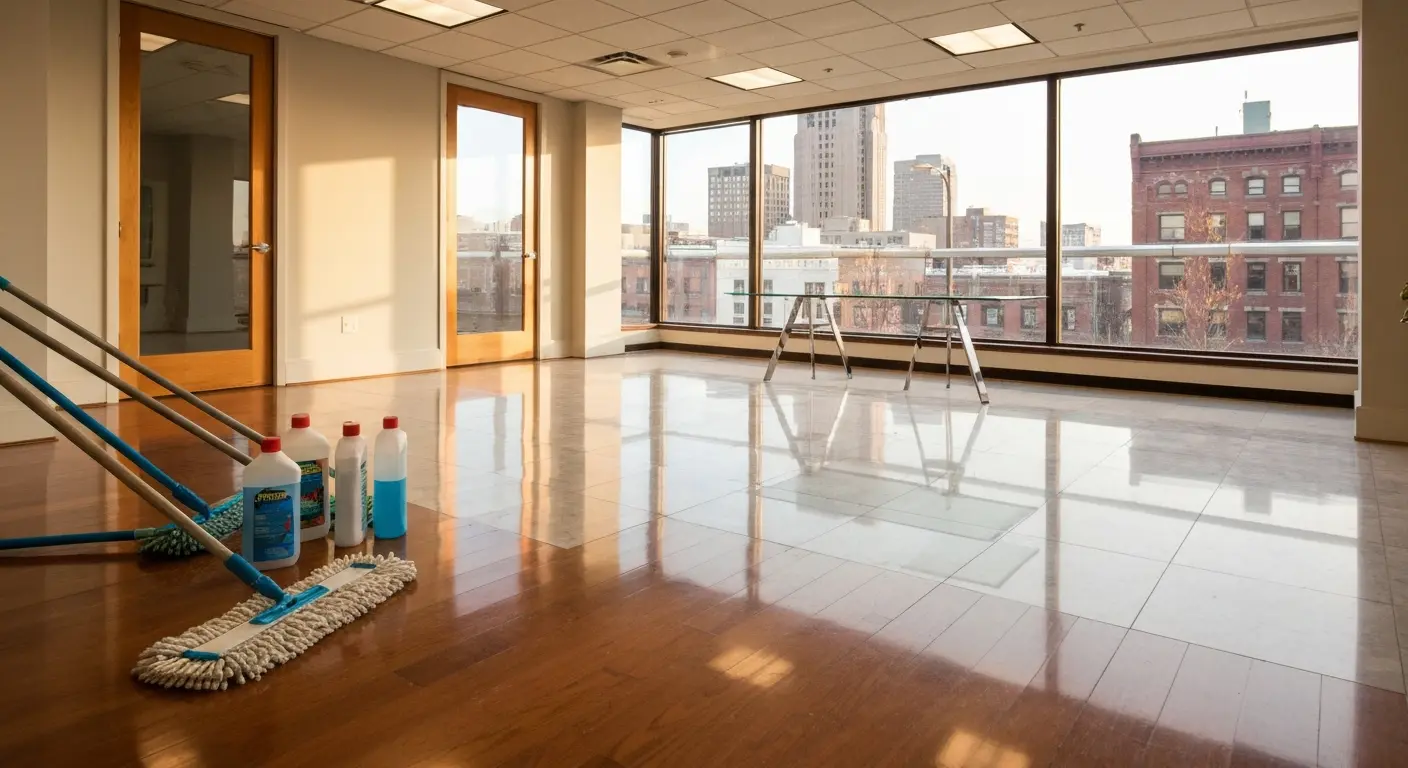 Commercial office cleaning in Rochester