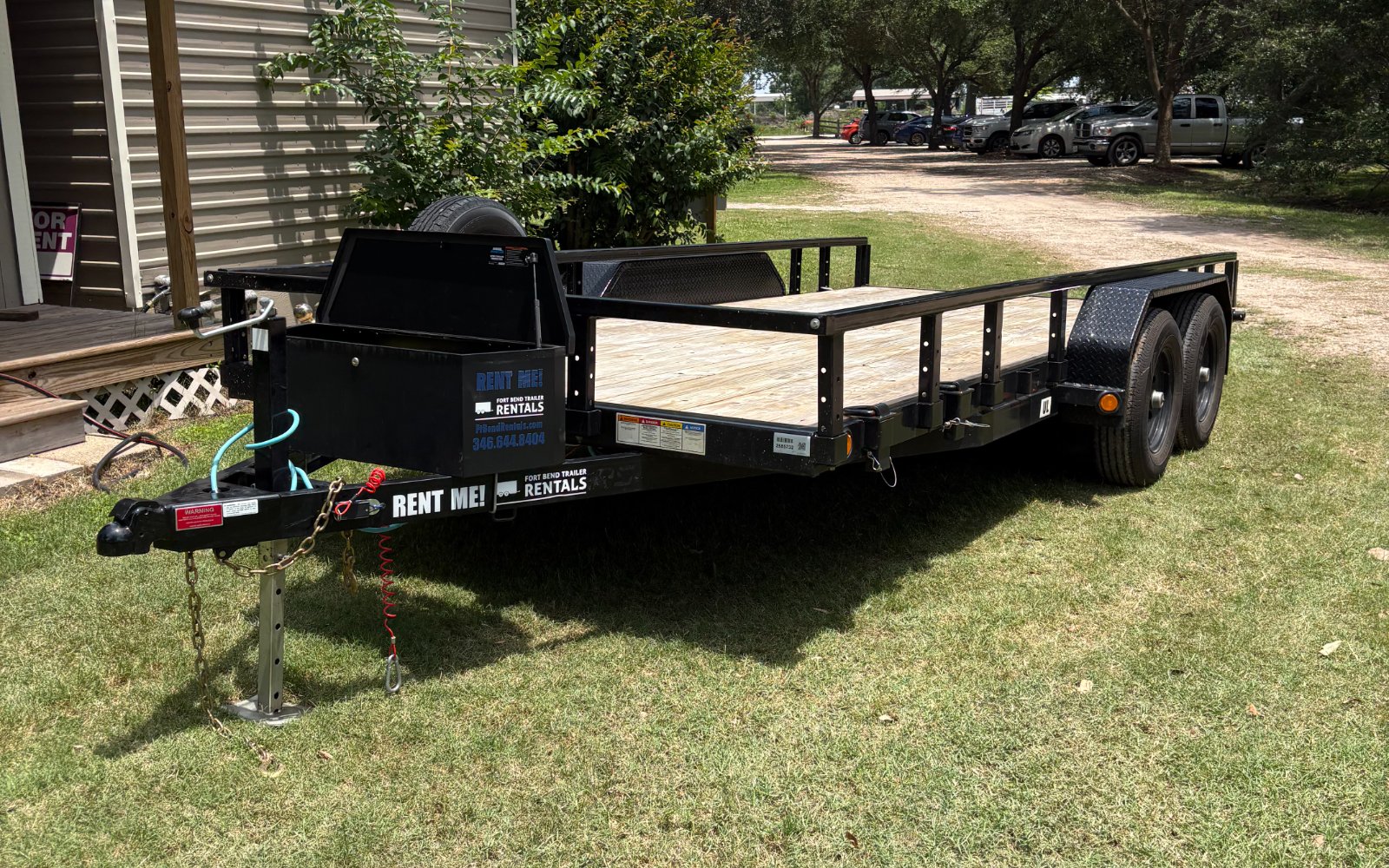 Utility Trailer 16' #2 rental in Richmond, TX