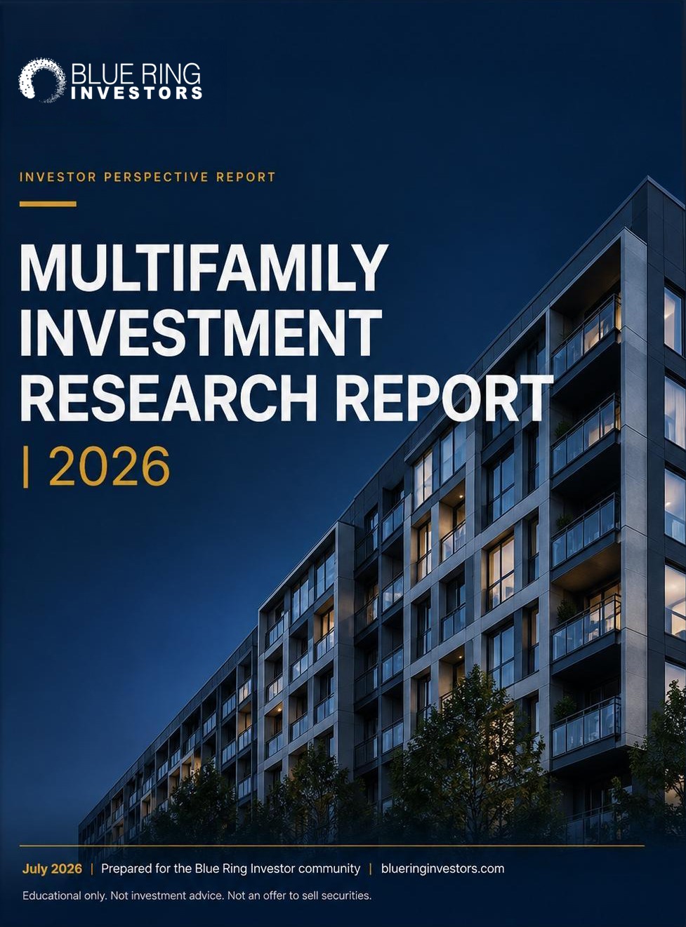The New Reality of Multifamily Investing