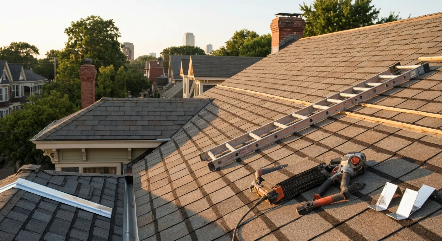 Roof replacement project