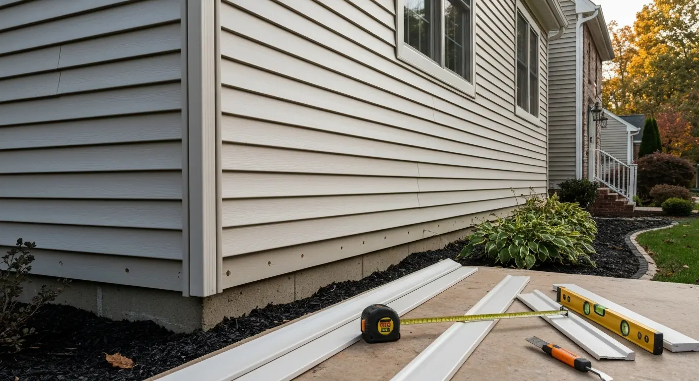 Siding installation