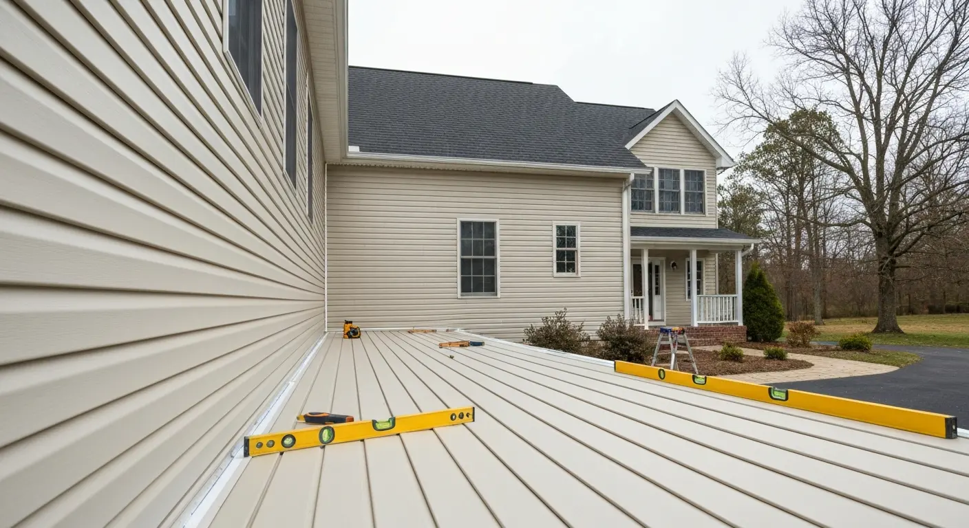 Siding installation