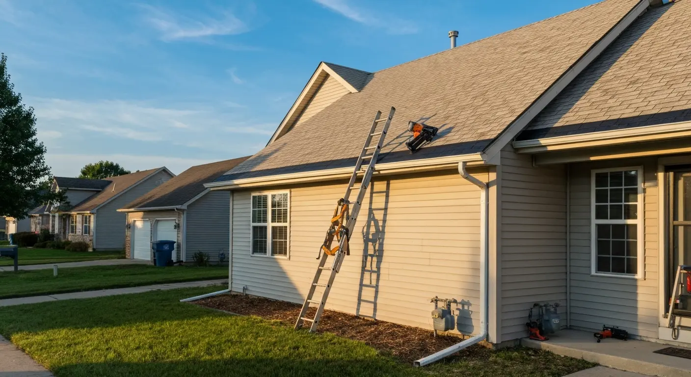Emergency storm damage repair