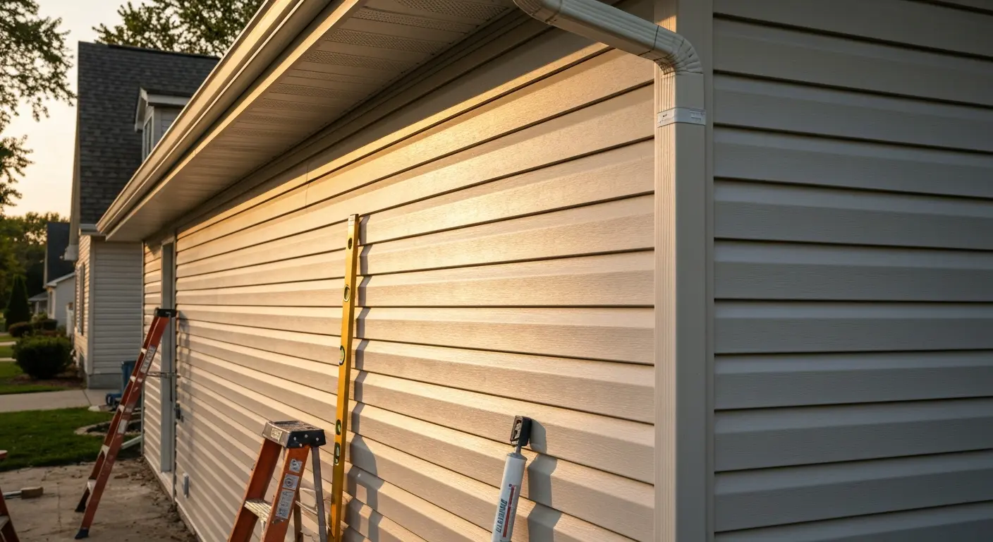 Siding installation