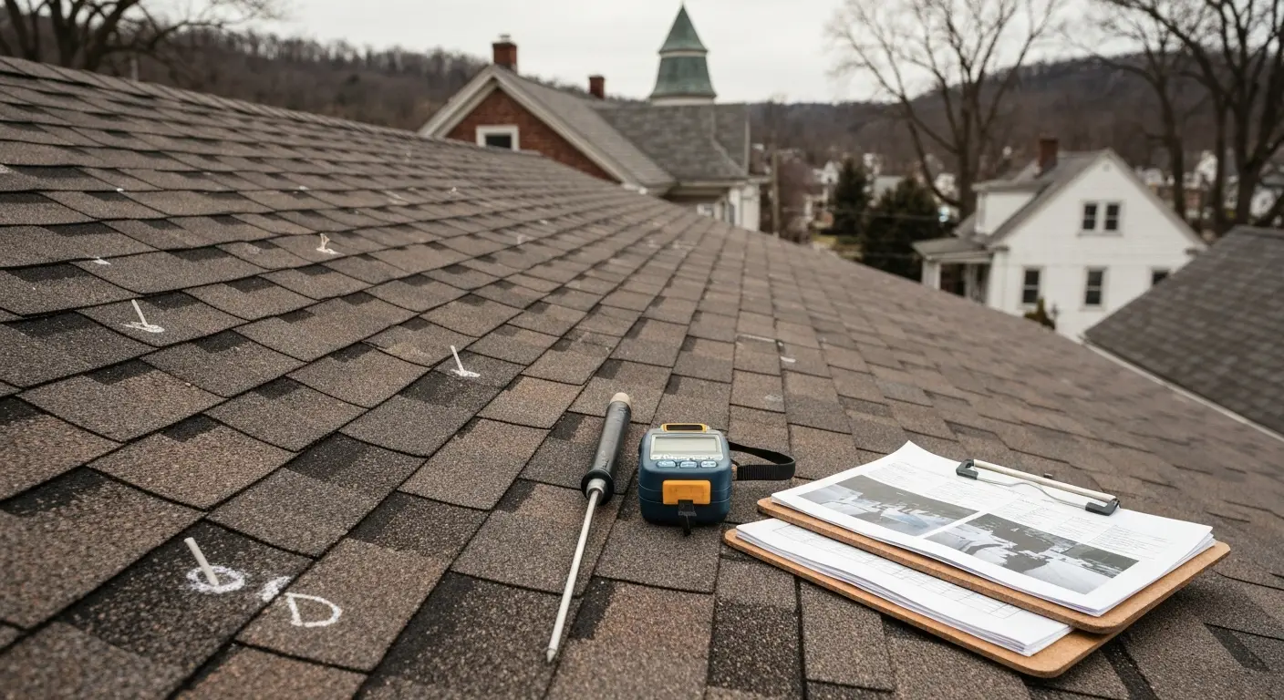 Roof inspection in Uniontown
