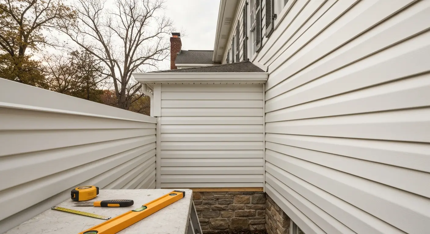 Siding replacement project