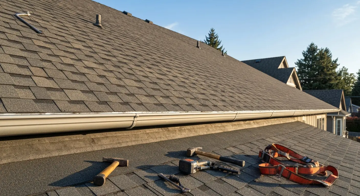 Roof replacement project