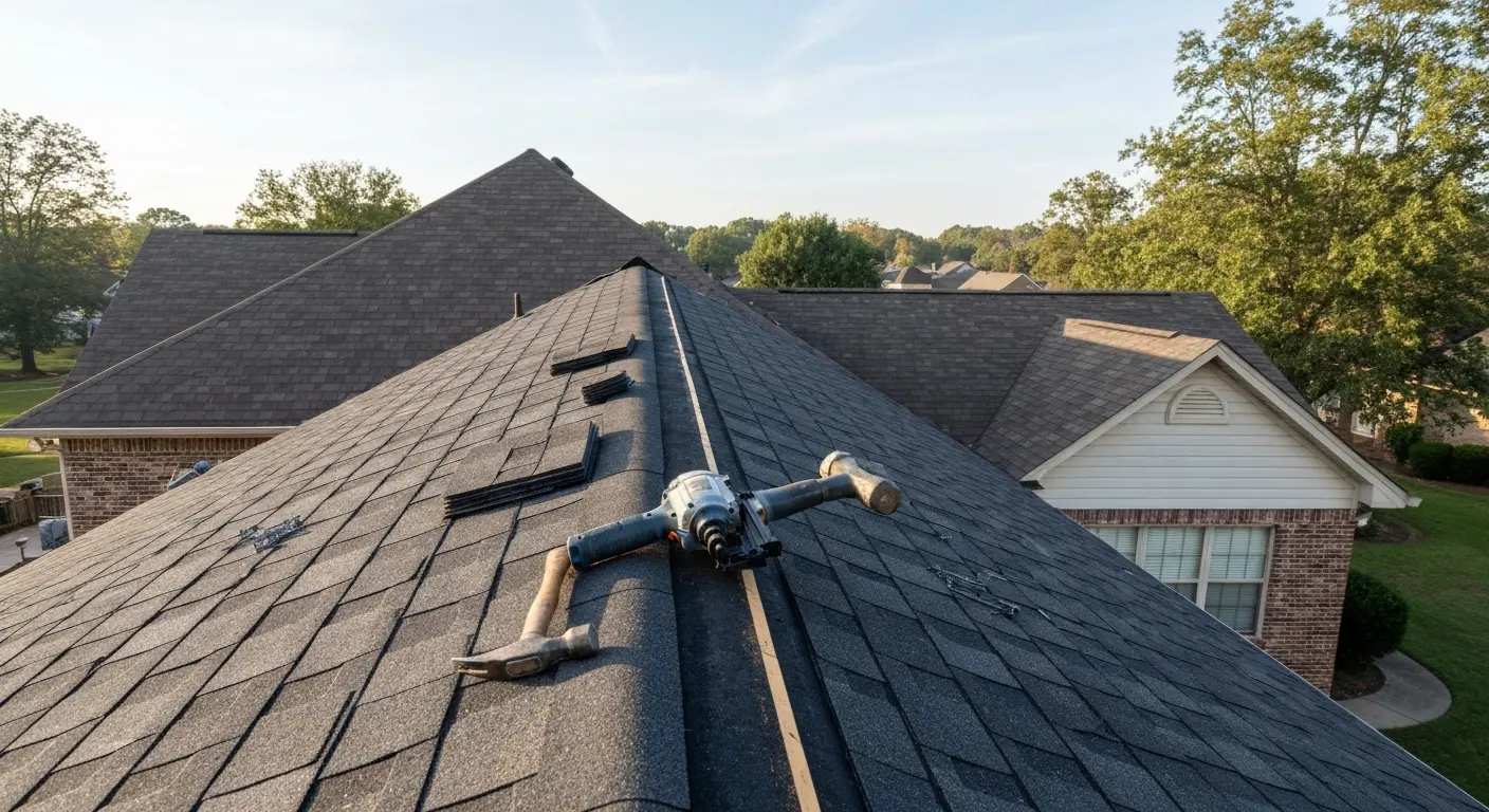Roof replacement project