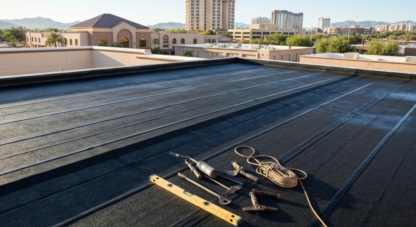 Commercial roof replacement