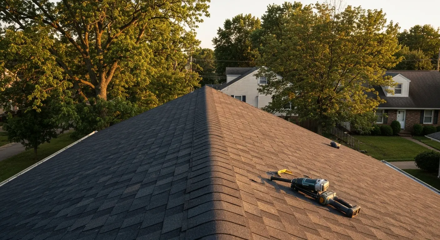 Residential roof replacement