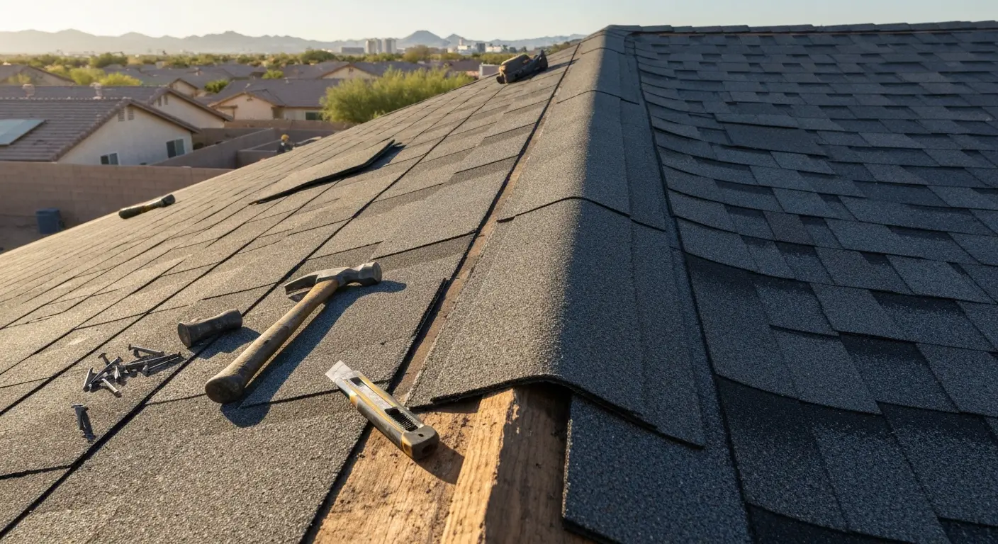 Roof repair service