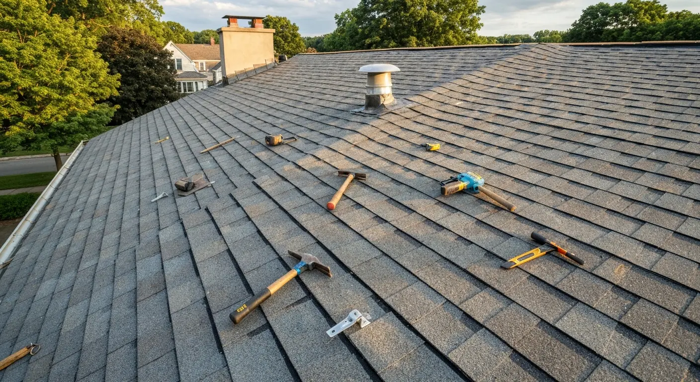 Full roof replacement project