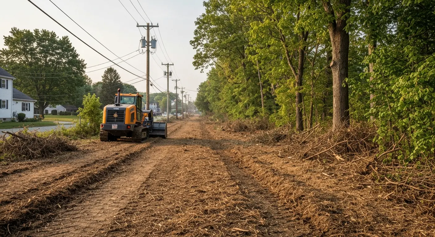 Forestry mulching service