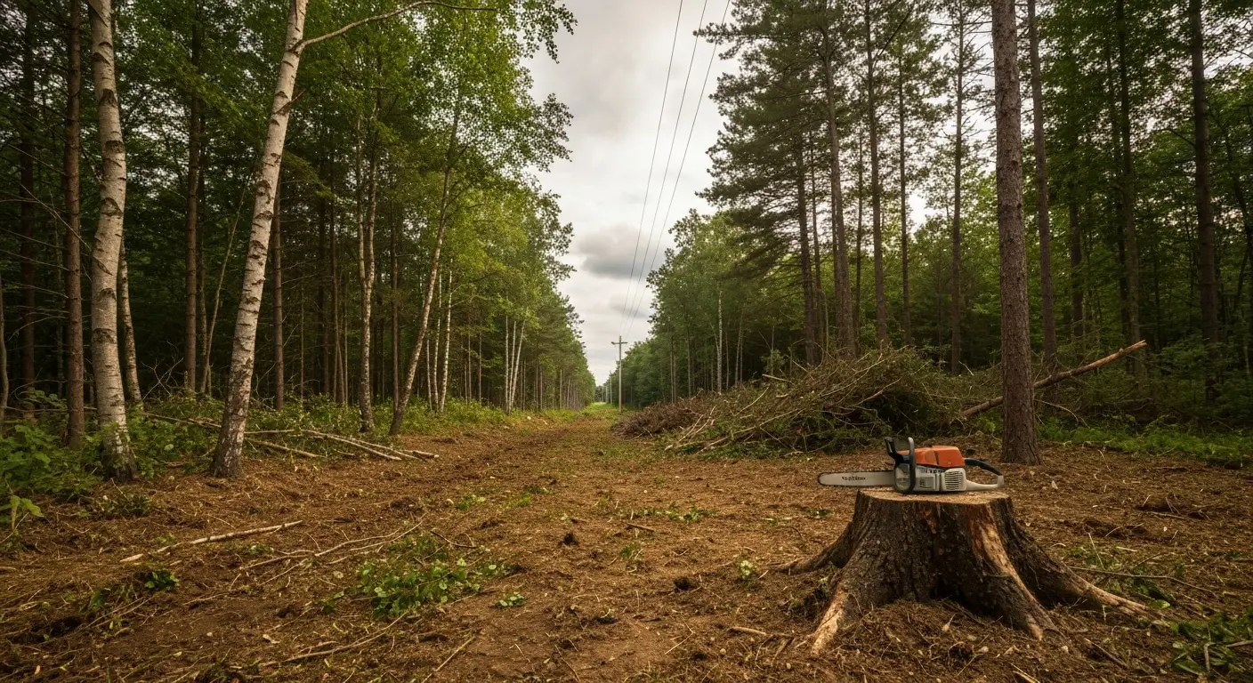 Right-of-way clearing