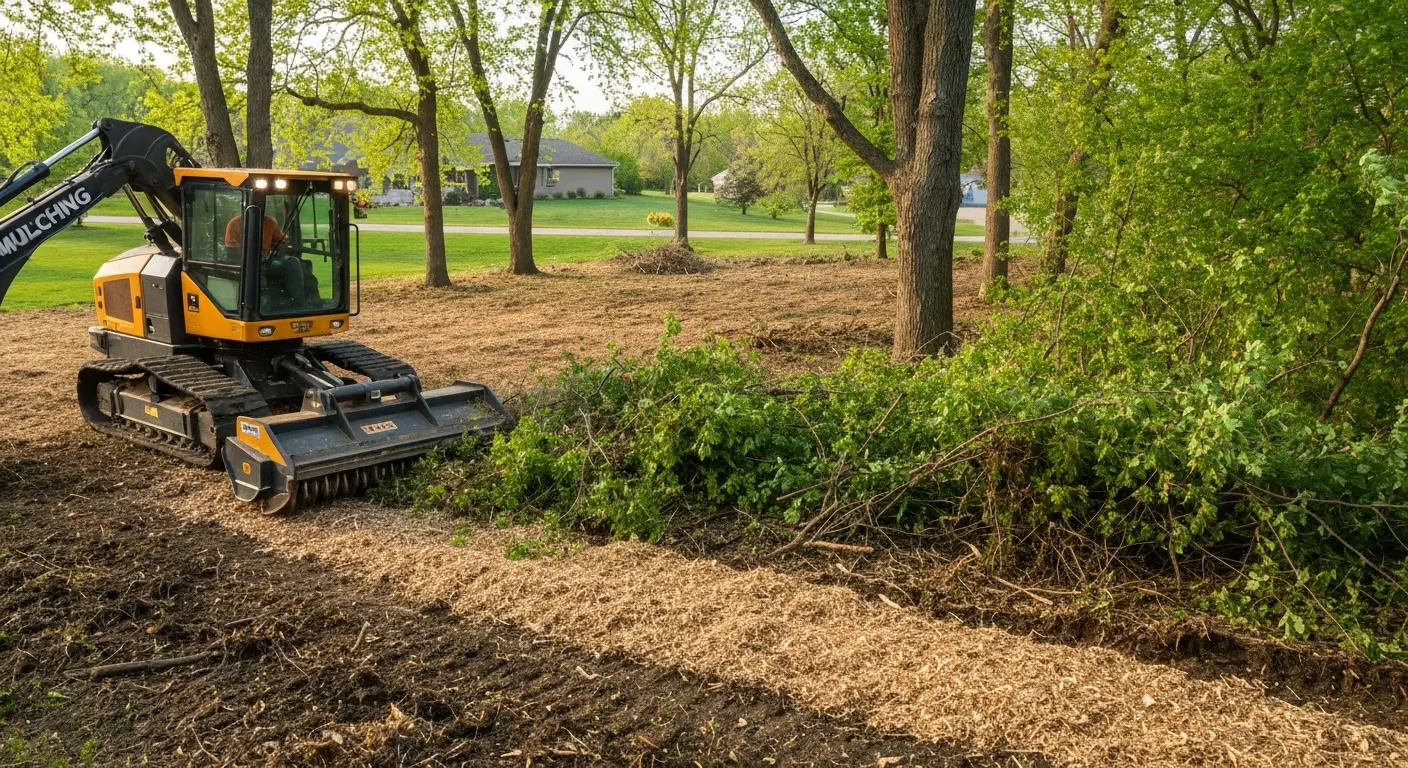 Forestry mulching service