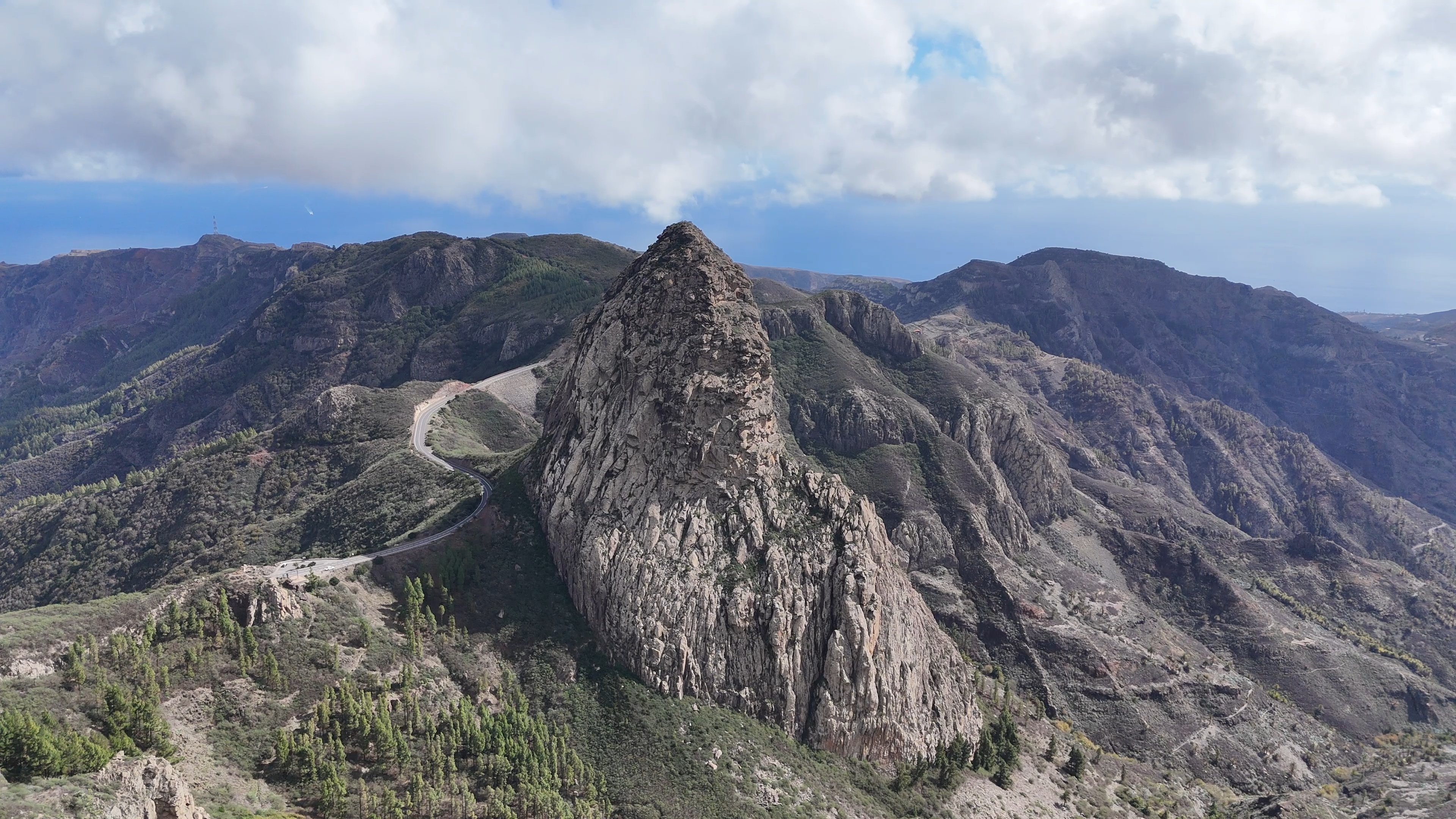 La Gomera volcanic mountain landscape