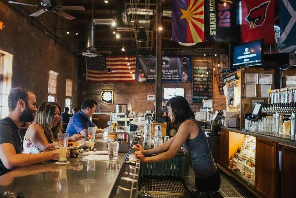 Bar interior