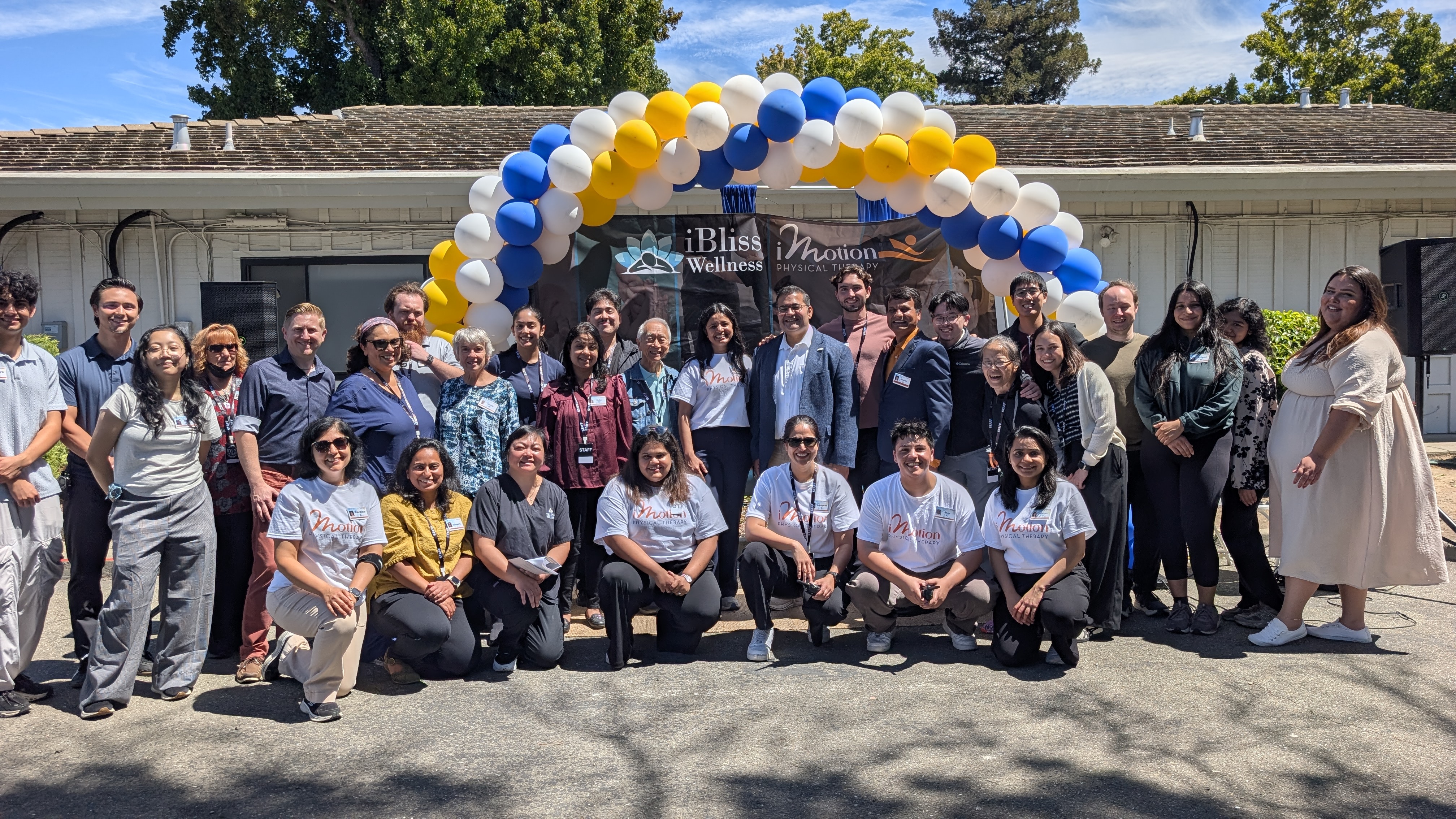 iMotion staff together at NeuroFest