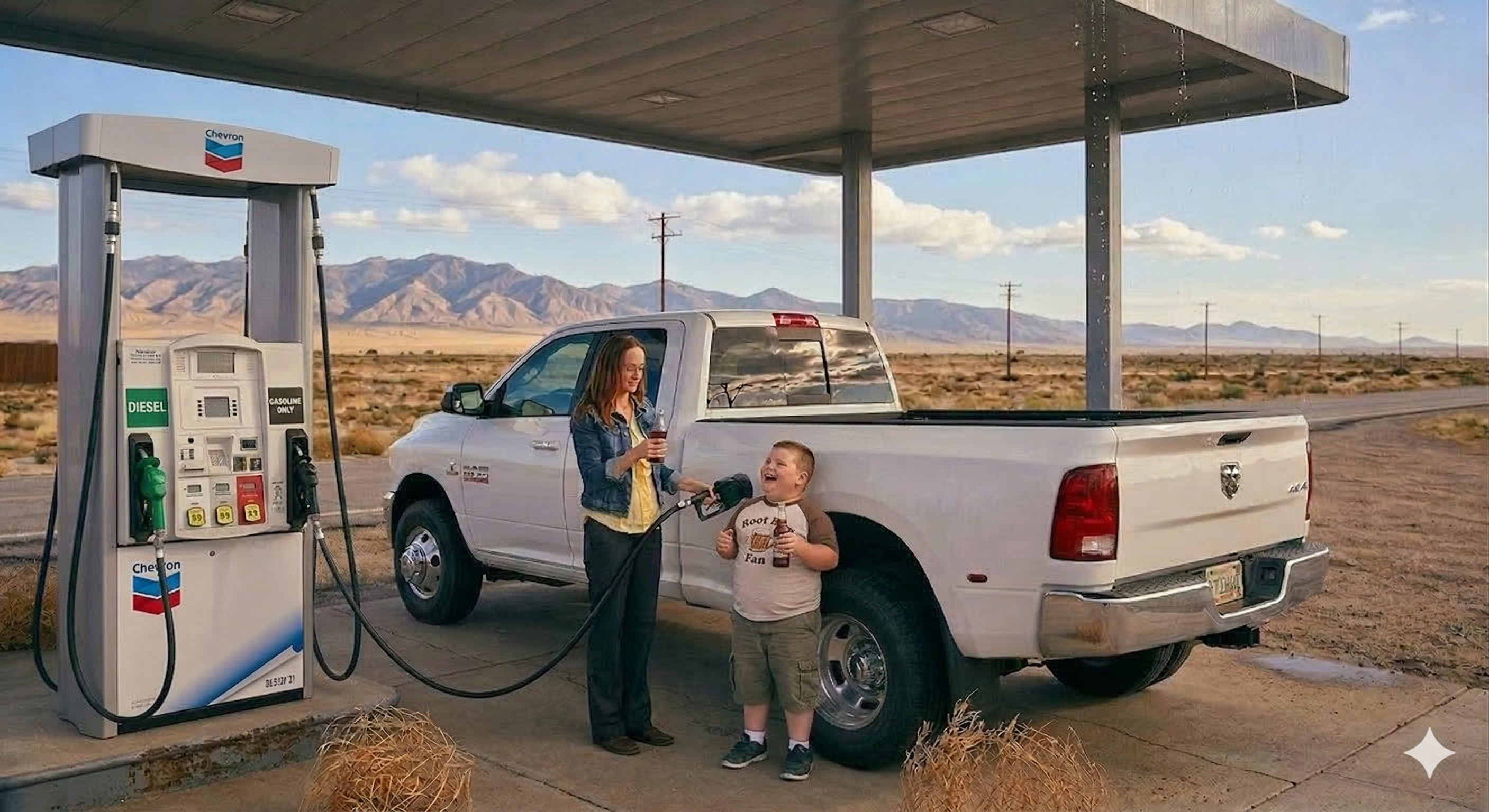 Not Diesel...but at least we got a free rootbeer Not Diesel...but at least we got a free rootbeer