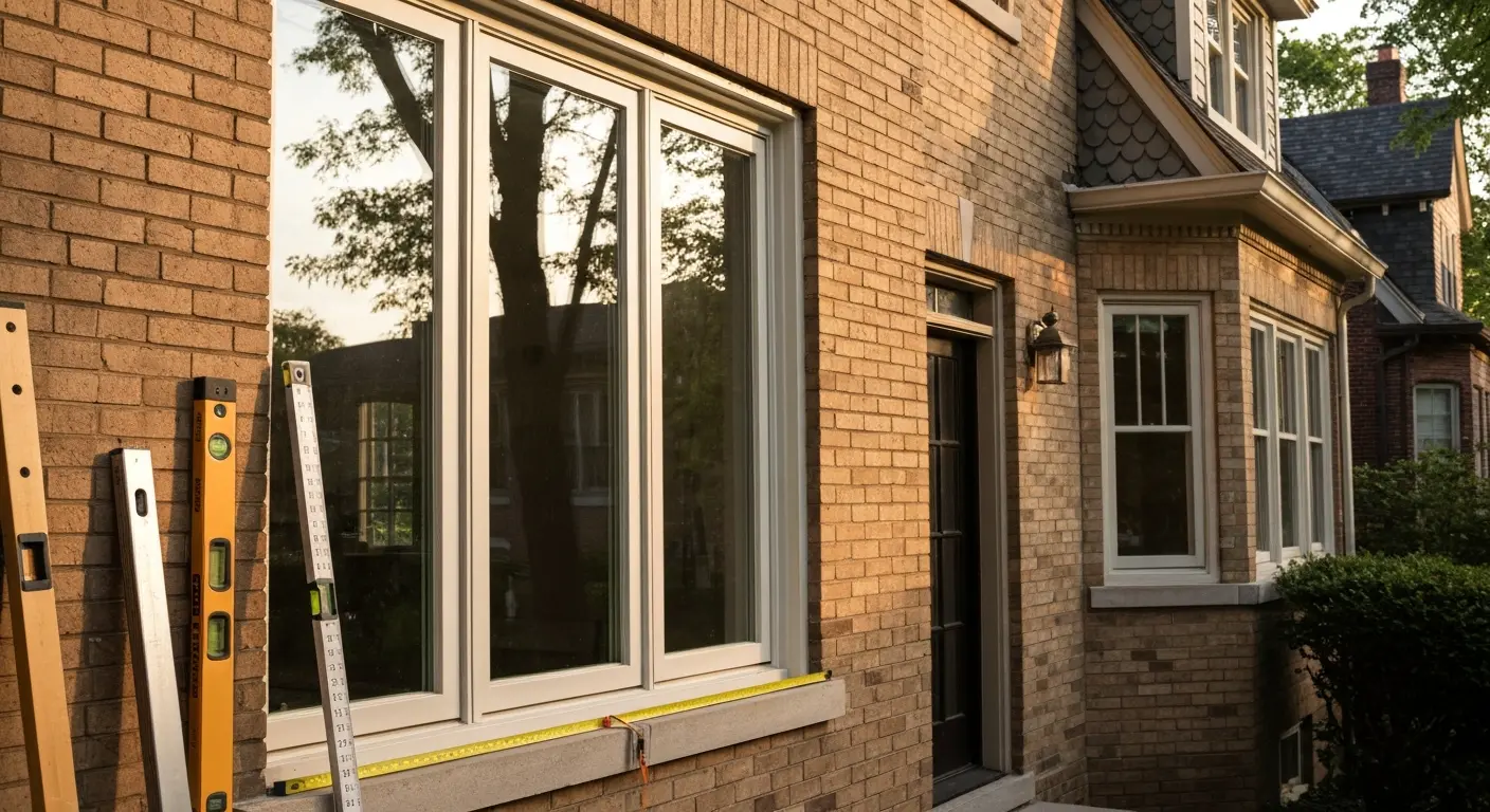 Window replacement project in Ladue