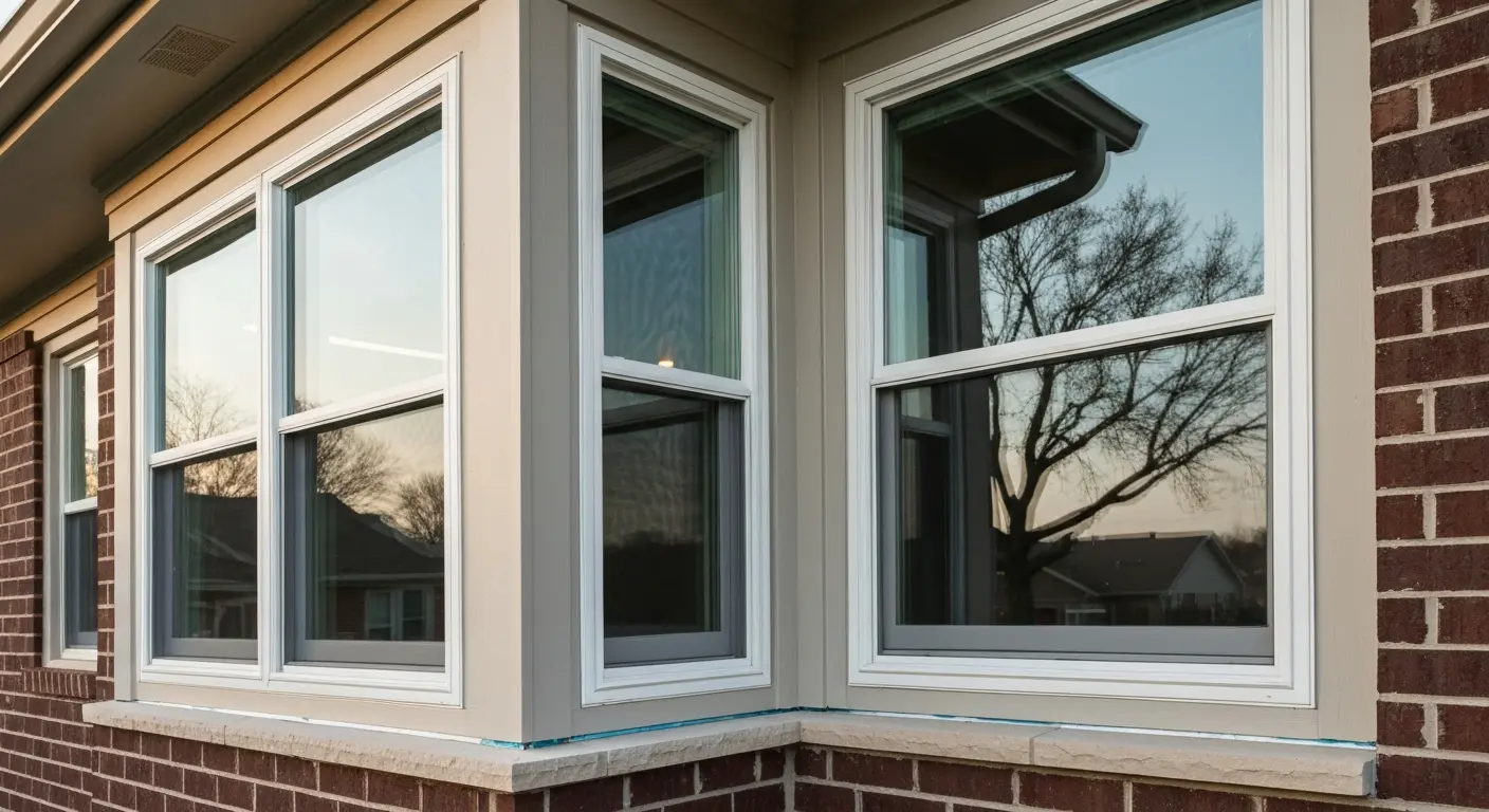 Andersen window installation in Chesterfield home