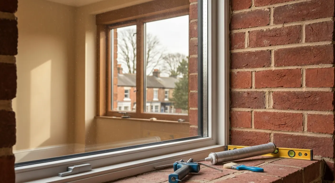 Energy-efficient window installation