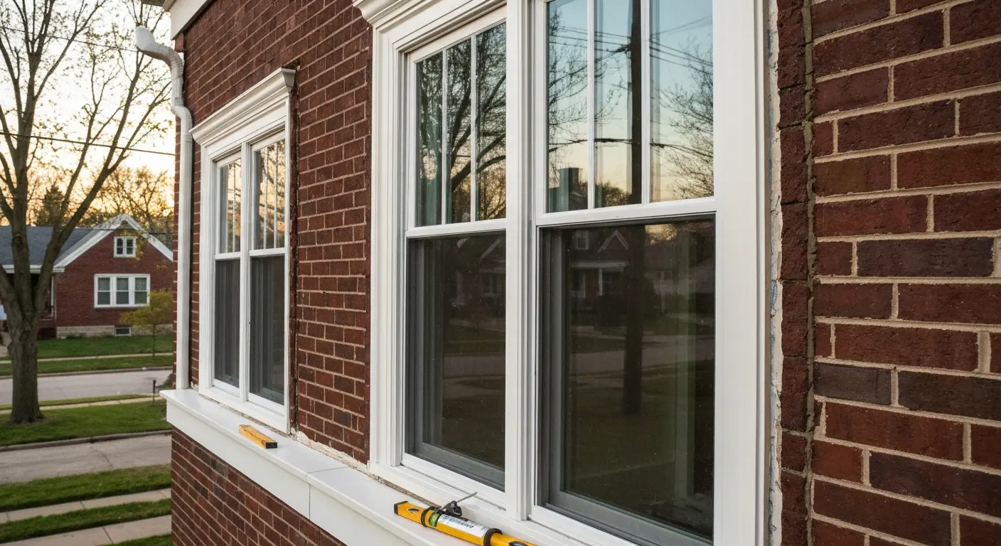 Bay window installation