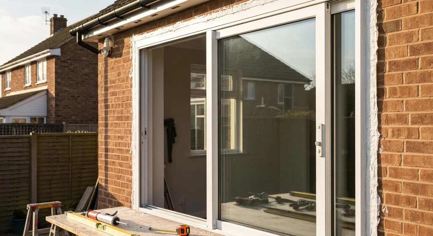 Patio door replacement in Chesterfield