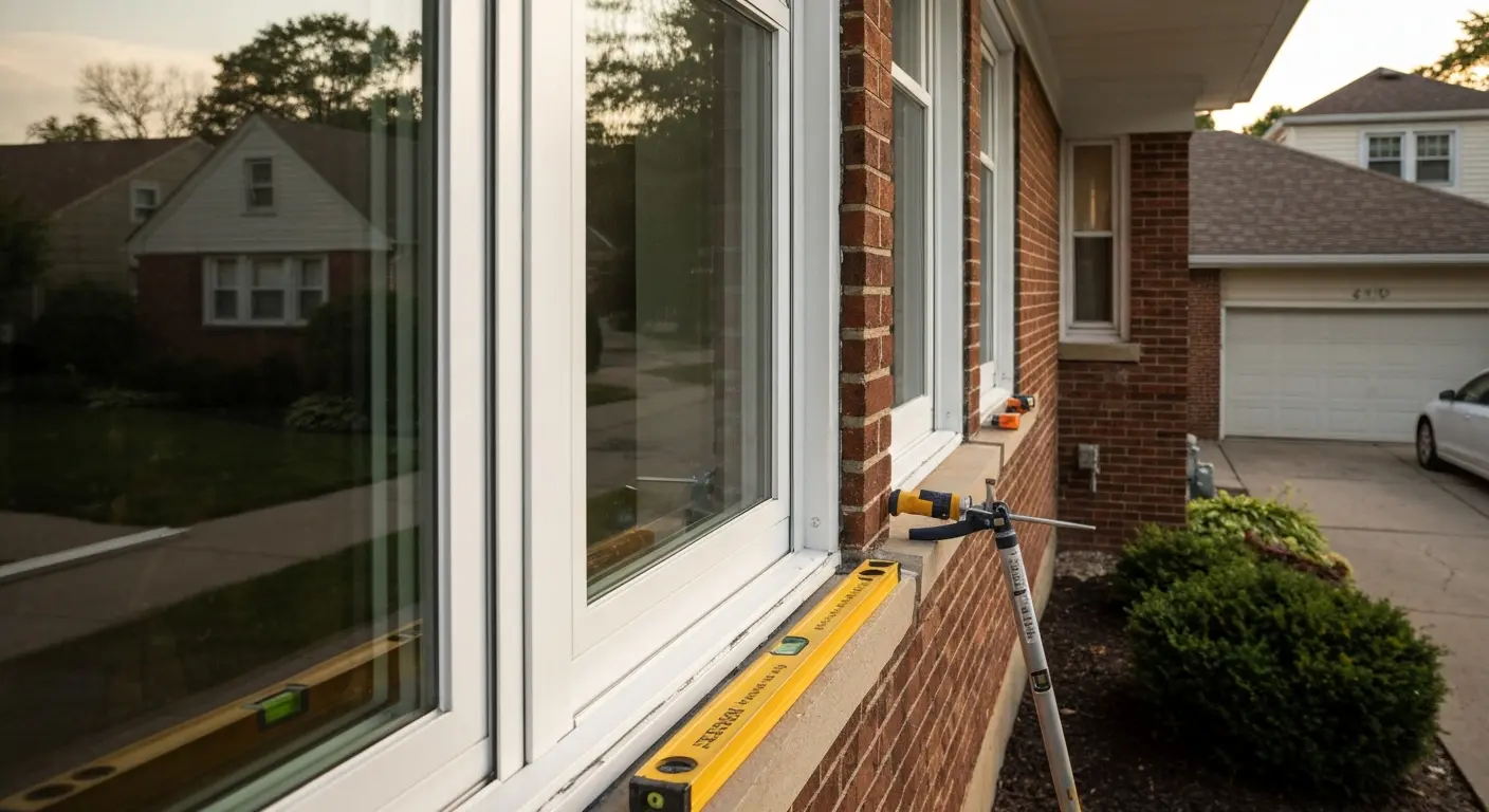 Andersen window replacement in Ellisville home