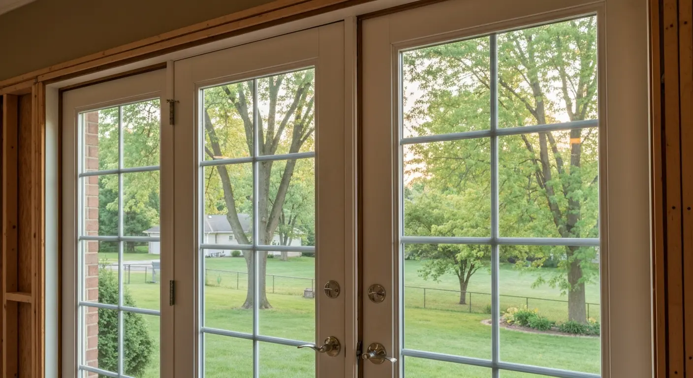 Andersen patio door installation in Ellisville