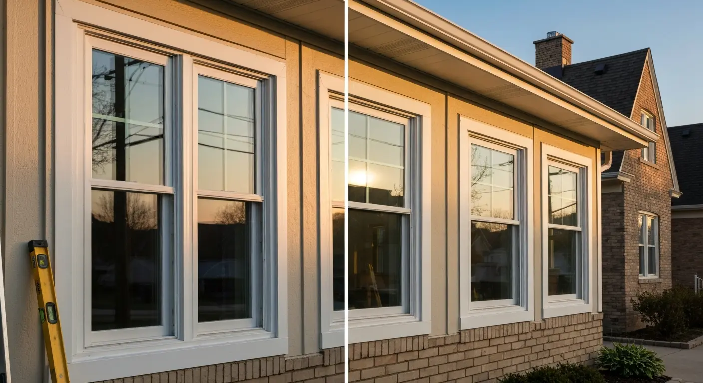Energy-efficient window replacement