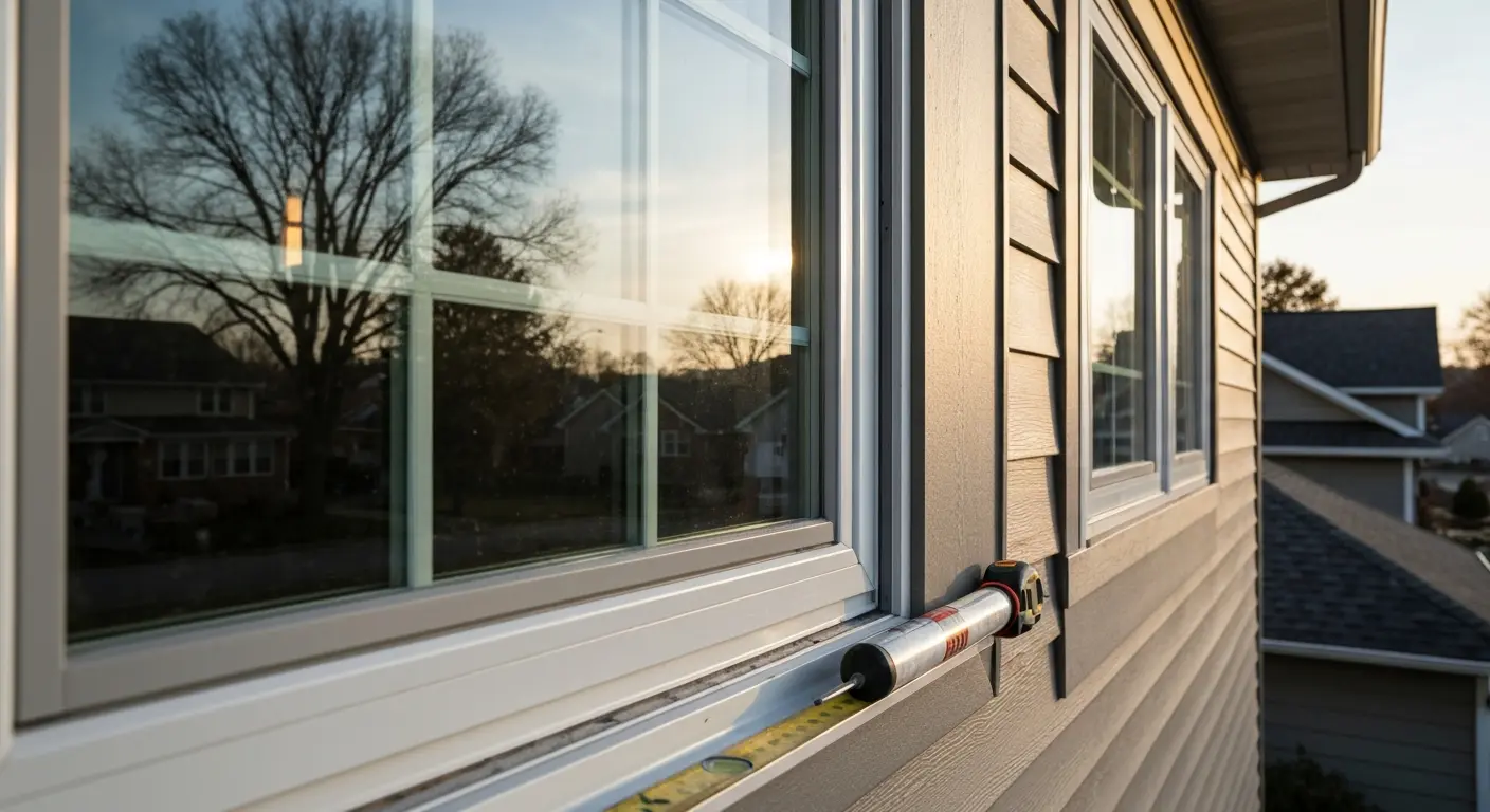 Energy-efficient window installation