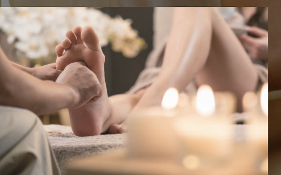 Foot Reflexology treatment