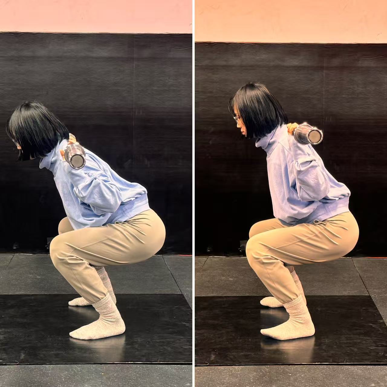 Difference of squat Difference of squat