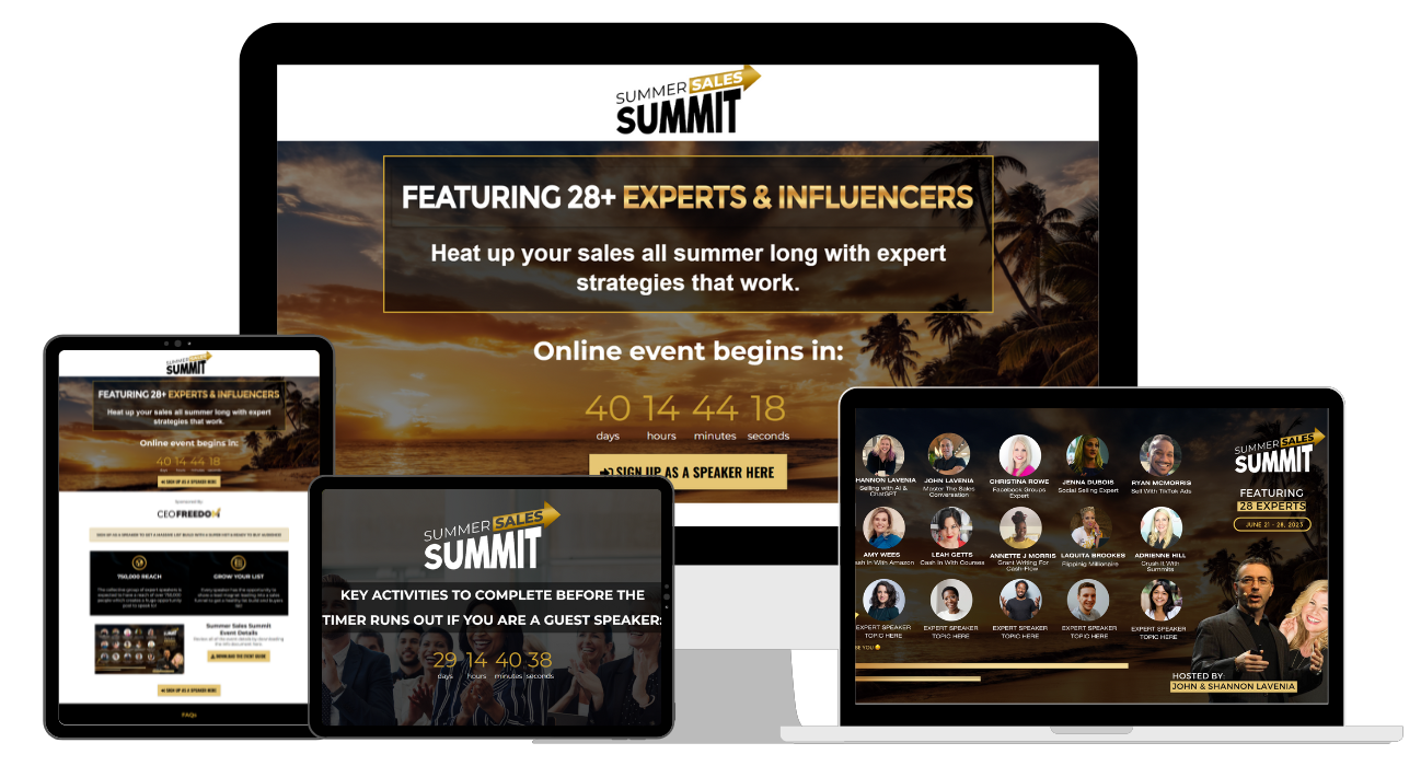 FREE SUMMIT TICKET
