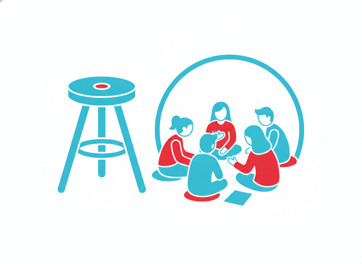 Illustration for the section: What The Boost Program Is, Plainly Stated (Not a Nonprofit).