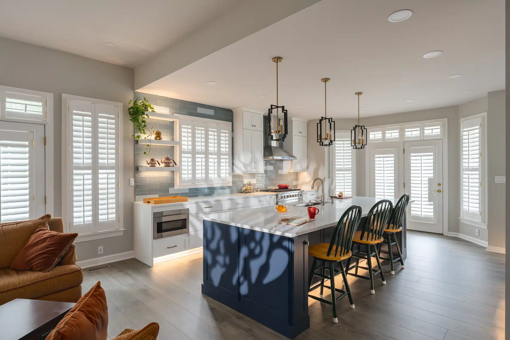 Elegant galley-style RemodelX kitchen remodels