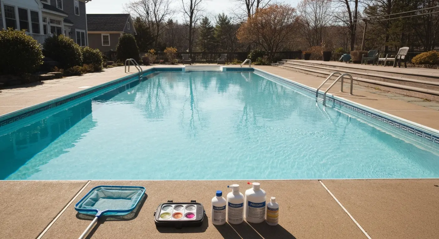 Pool opening service