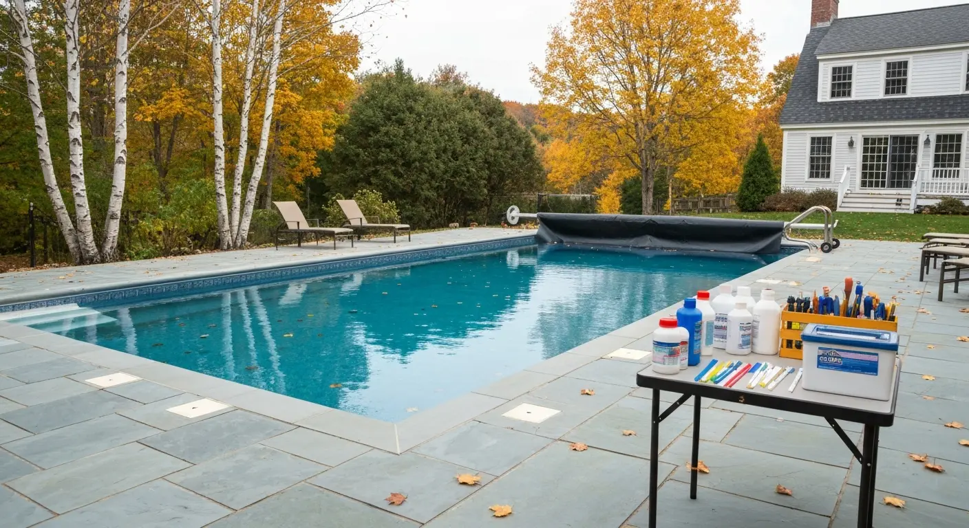 Pool closing service