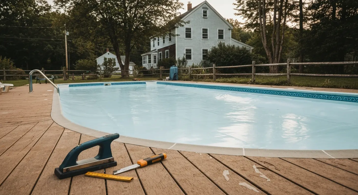 Vinyl liner replacement service