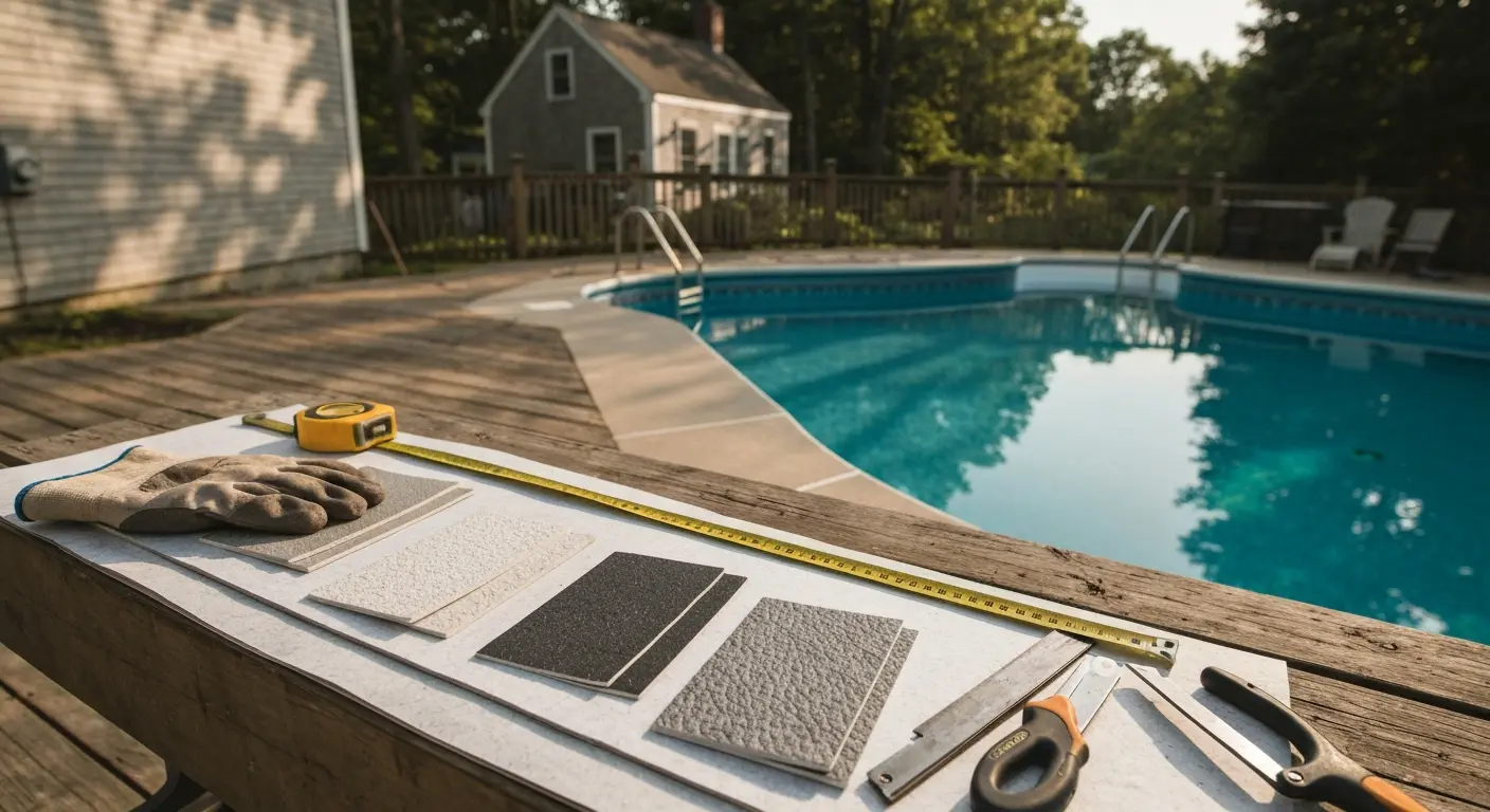 Pool liner material options