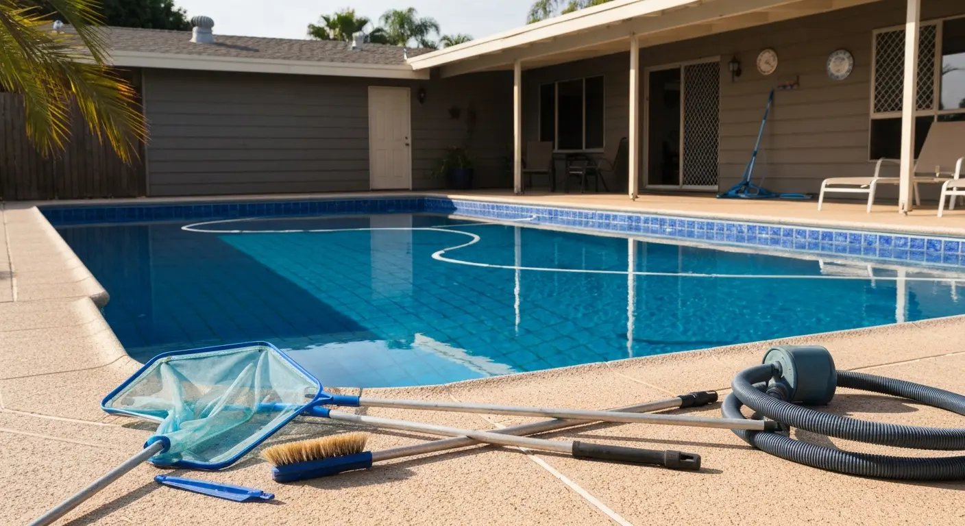 Turnover pool cleaning