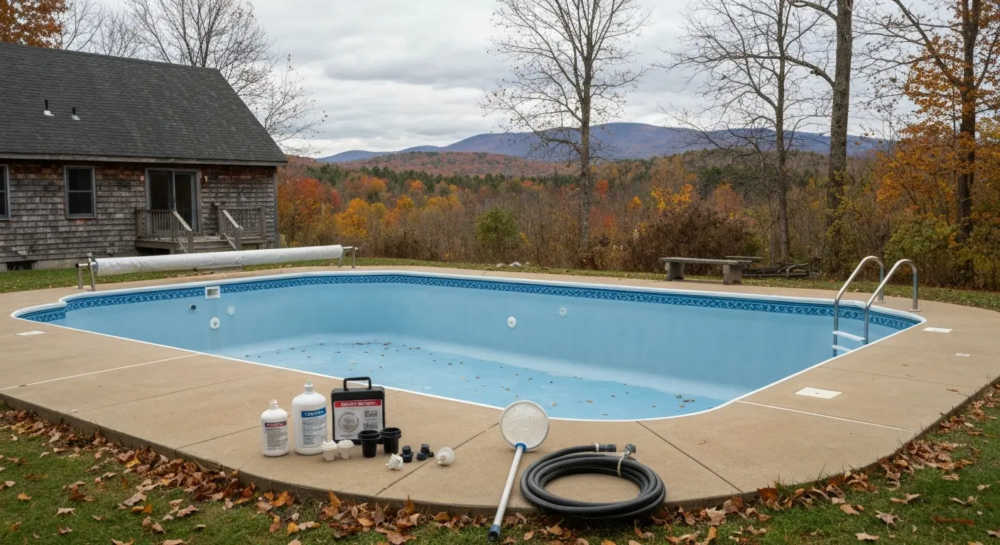 Pool closing service