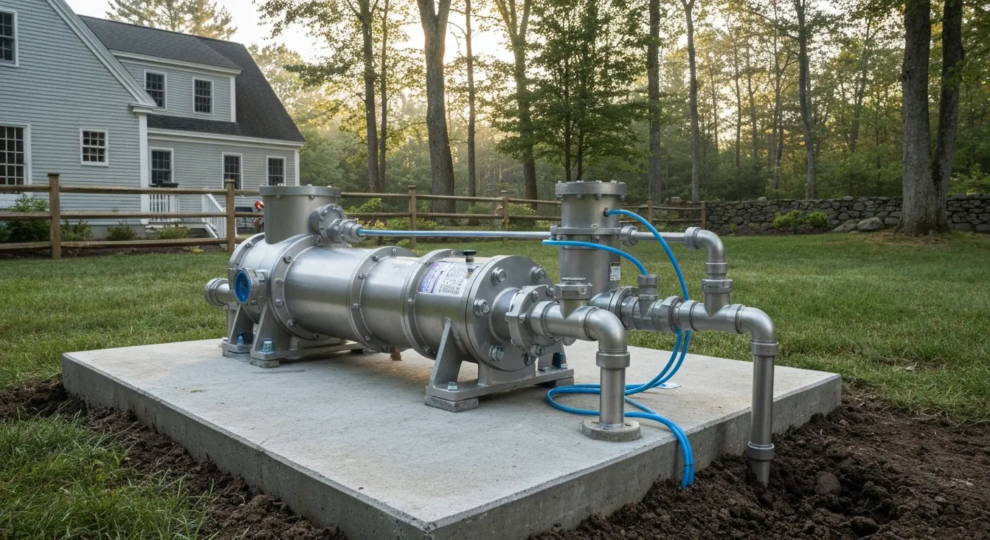 Pool pump installation