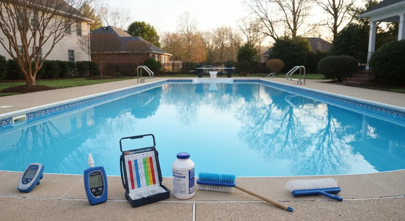 Pool opening service