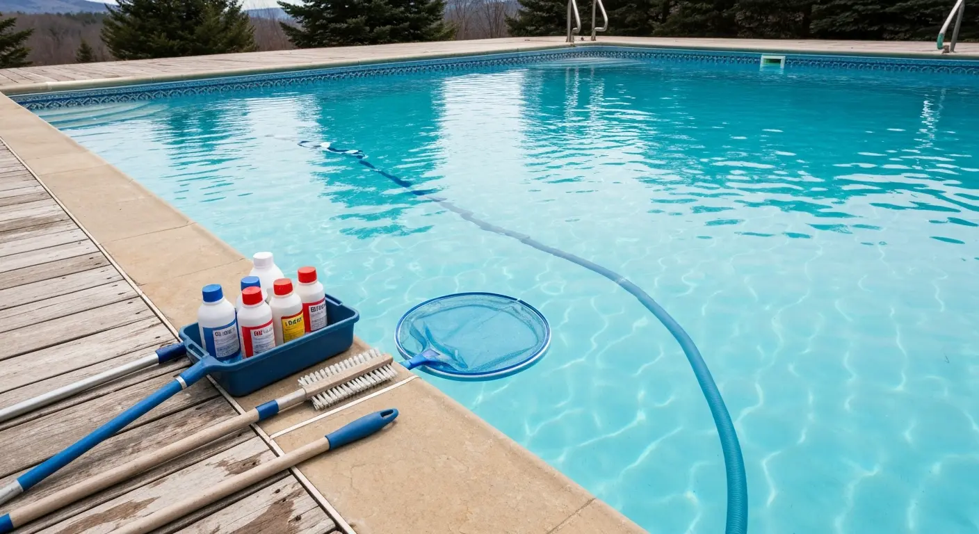 Pool opening service