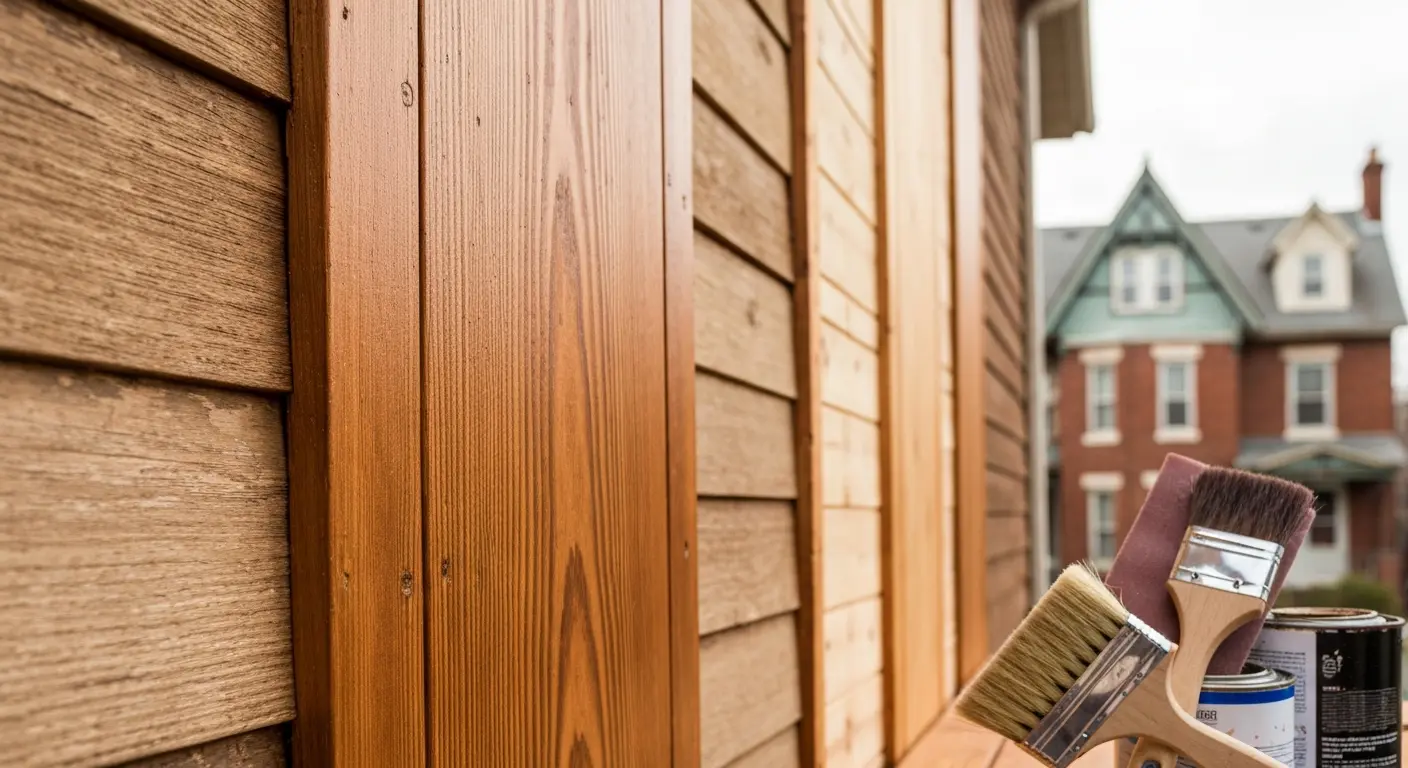 Wood siding repair Dayton